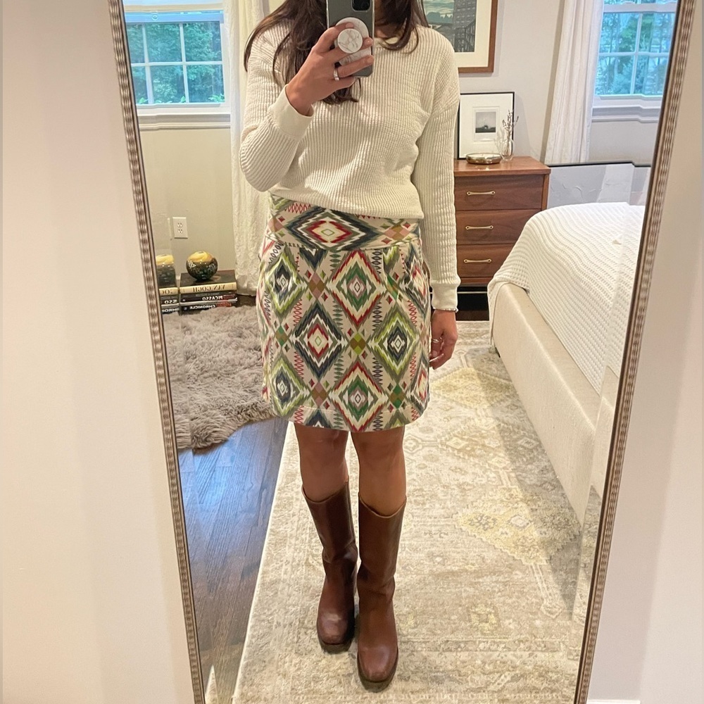 Free People Aztec Skirt